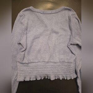 Kids Blue Knit Sweater